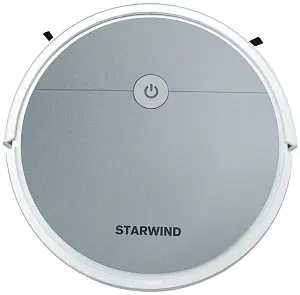 Пылесос-робот Starwind SRV4570 15Вт серебристый/белый (плохая упаковка)
