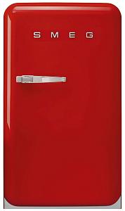 Холодильник Smeg FAB10RRD5 (стиль 50-х годов, 54,5 см, красный, петли справа)