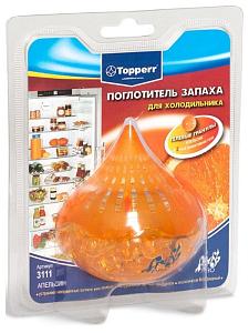 Поглотитель запаха д/холодильника Topperr 3111 (Апельсин)