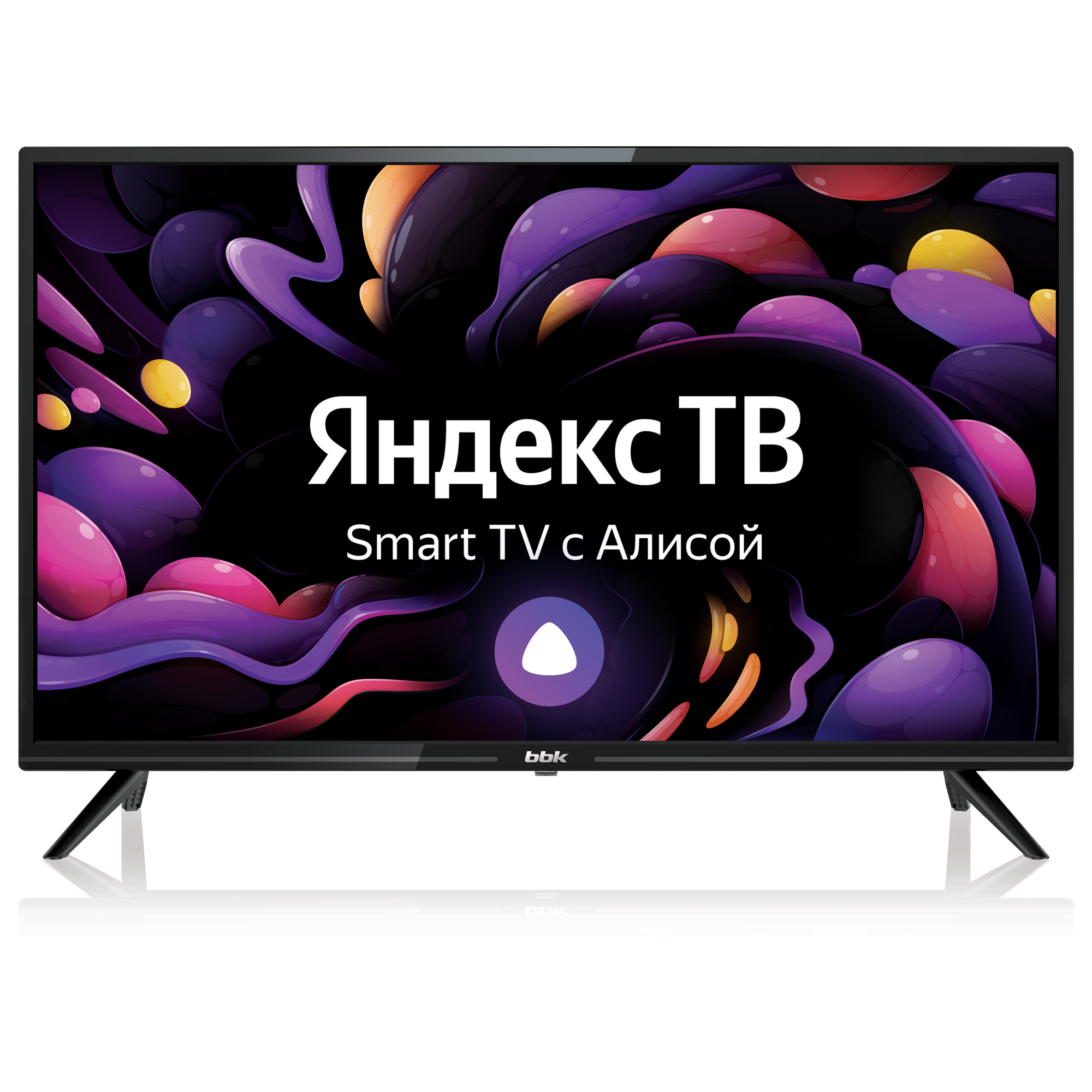 Телевизор LED BBK 32" 32LEX-7269/TS2C Яндекс.ТВ черный HD READY 50Hz DVB-T2 DVB-C DVB-S2 USB WiFi Sm