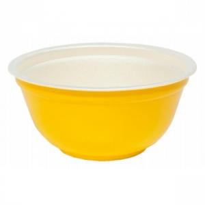 Контейнер для супа 500 мл вспененный полистирол желтый   [(в упаковке 480 шт.)]