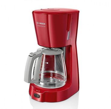Кофеварка Bosch TKA3A034 красный 1100Вт