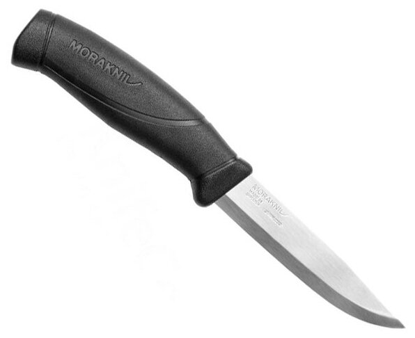 Нож Mora Companion (12141) стальной разделочный лезв.103мм прямая заточка черный