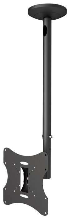 Крепление потолочное Arm Media LCD-1000 черный 10"-37" макс.30кг потолочный поворот и наклон