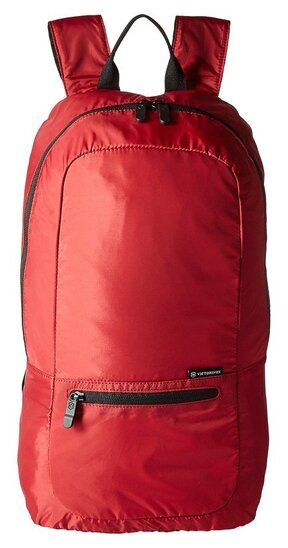 Рюкзак складной Victorinox Packable Backpack, красный, 25x14x46 см, 16 л