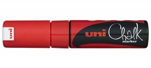 Маркер красный для оконных и стеклянных поверхностей Uni Chalk [PWE-8K]