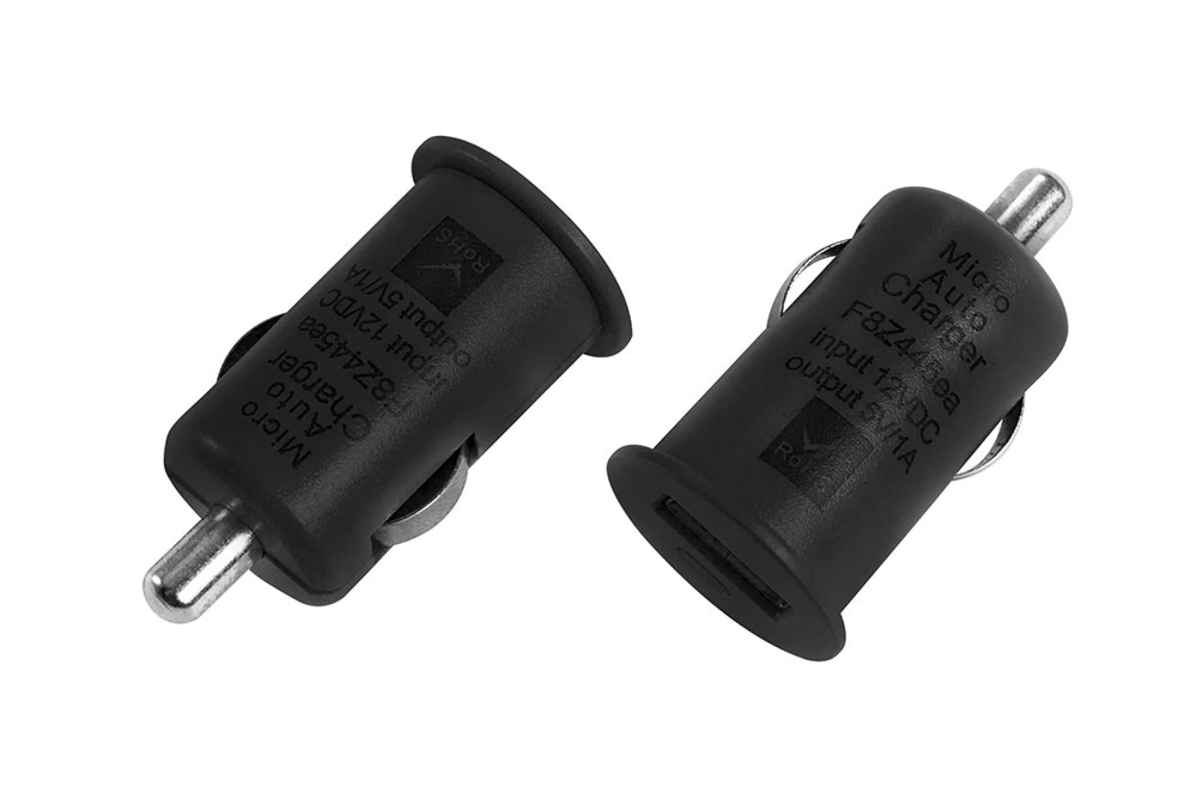 Автозарядка в прикуриватель USB (АЗУ) (5 V, 1000 mA) черная REXANT
