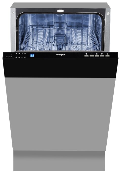 Встраиваемая посудомоечная машина Weissgauff BDW 4134 D (45 см 9 комп дисп)