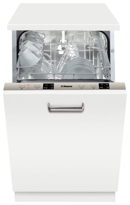 Встраиваемая посудомоечная машина Hansa ZIM414LH (45 см.1/2загр.луч пол. 9 компл)