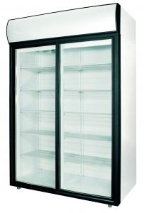 Шкаф холодильный POLAIR ,0 [ШХ-1 (DM110Sd-S) (стеклянные двери-купе)]