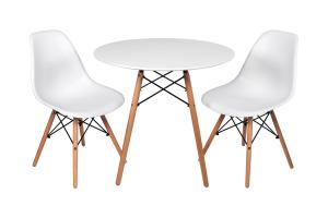 Обеденный комплект  стол + 2 стула [(1+2)]