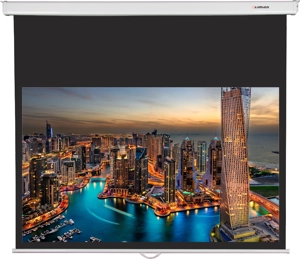 Настенный экран Lumien Master Picture CSR 197x231см (раб.область 125х221 см) (100") Matte White черн