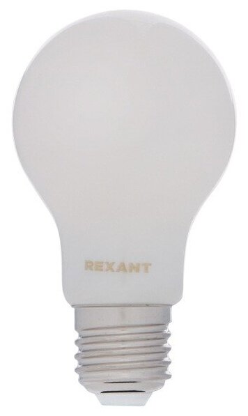 Лампа филаментная REXANT Груша A60 11.5 Вт 1320 Лм 4000K E27 матовая колба