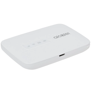 Модем 2G/3G/4G Alcatel Link Zone USB Wi-Fi Firewall +Router внешний белый