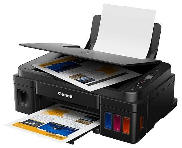 МФУ Canon PIXMA G2411, 4-цветный струйный СНПЧ принтер/сканер/копир, A4, 8.8 (5 цв) изобр./мин, 4800