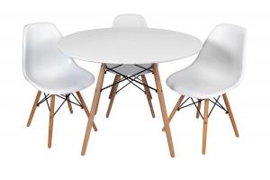 Обеденный комплект  стол + 3 стула [(1+3)]