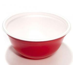 Контейнер для супа 500 мл вспененный полистирол красный  [(в упаковке 480 шт.)]