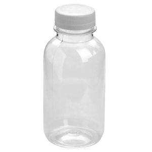 Бутылка 0,3л широкое горло с крышкой ПЭТ прозрачный  [(в упаковке 168 шт.)]