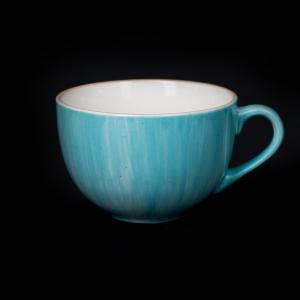Чашка чайная 320 мл голубая «Corone Natura»