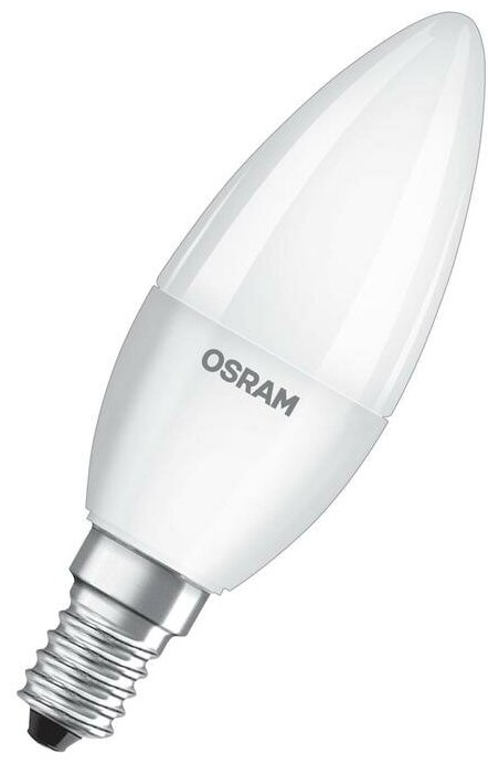 Лампа светодиодная LED Value LVCLB60 7SW/830 свеча матовая E27 230В 10х1 RU OSRAM 4058075579446