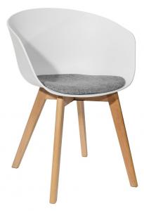Кресло «Лимбо» с мягким сиденьем [(деревянный каркас)]