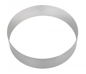 Форма для торта круглая Luxstahl 200 мм, нержавеющая сталь
