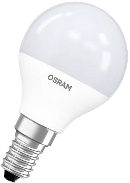 Лампа светодиодная LED STAR CLASSIC P 60 6.5W/830 6.5Вт шар 3000К тепл. бел. E14 550лм 220-240В мато