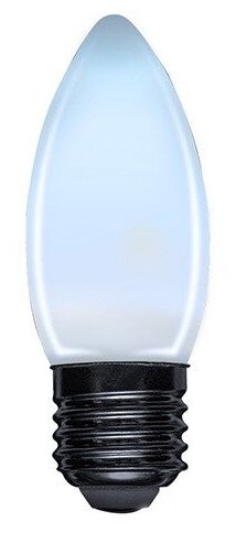 Лампа филаментная REXANT Свеча CN35 9.5 Вт 915 Лм 4000K E27 матовая колба