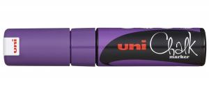 Маркер фиолетовый для оконных и стеклянных поверхностей Uni Chalk [PWE-8K]