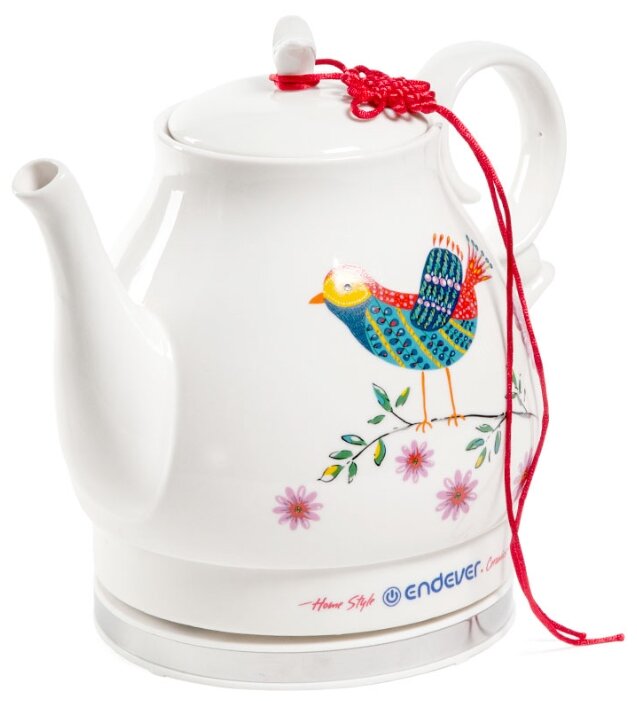 Чайник Endever Skyline KR-410 С 1,6л птичка керамика
