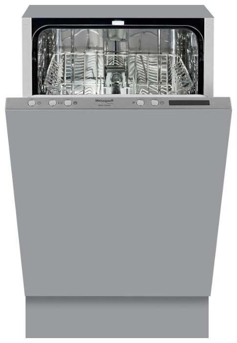 Встраиваемая посудомоечная машина Weissgauff BDW 4543 D  (45 см 9 комп.1/2 загр. дисп)