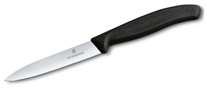 Нож кухонный Victorinox Swiss Classic (6.7703) стальной для чистки овощей и фруктов лезв.100мм пряма