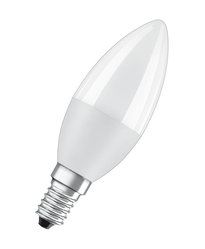 Лампа светодиодная LED Value LVCLB60 7SW/865 свеча матовая E14 230В 10х1 RU OSRAM 4058075579033
