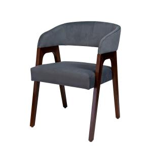 Кресло «Берни» с мягким сиденьем [(деревянный каркас)]