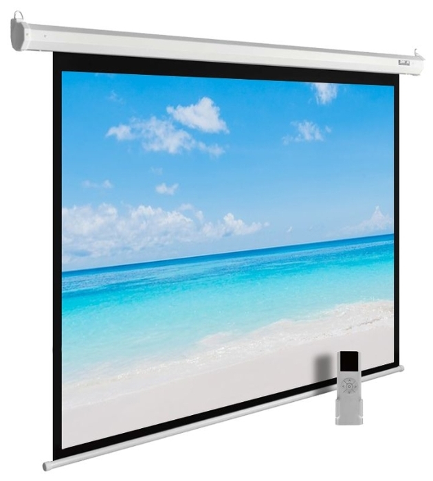 Экран Cactus MotoExpert CS-PSME-300X225-WT настенно-потолочный рулонный белый(моторизованный привод)