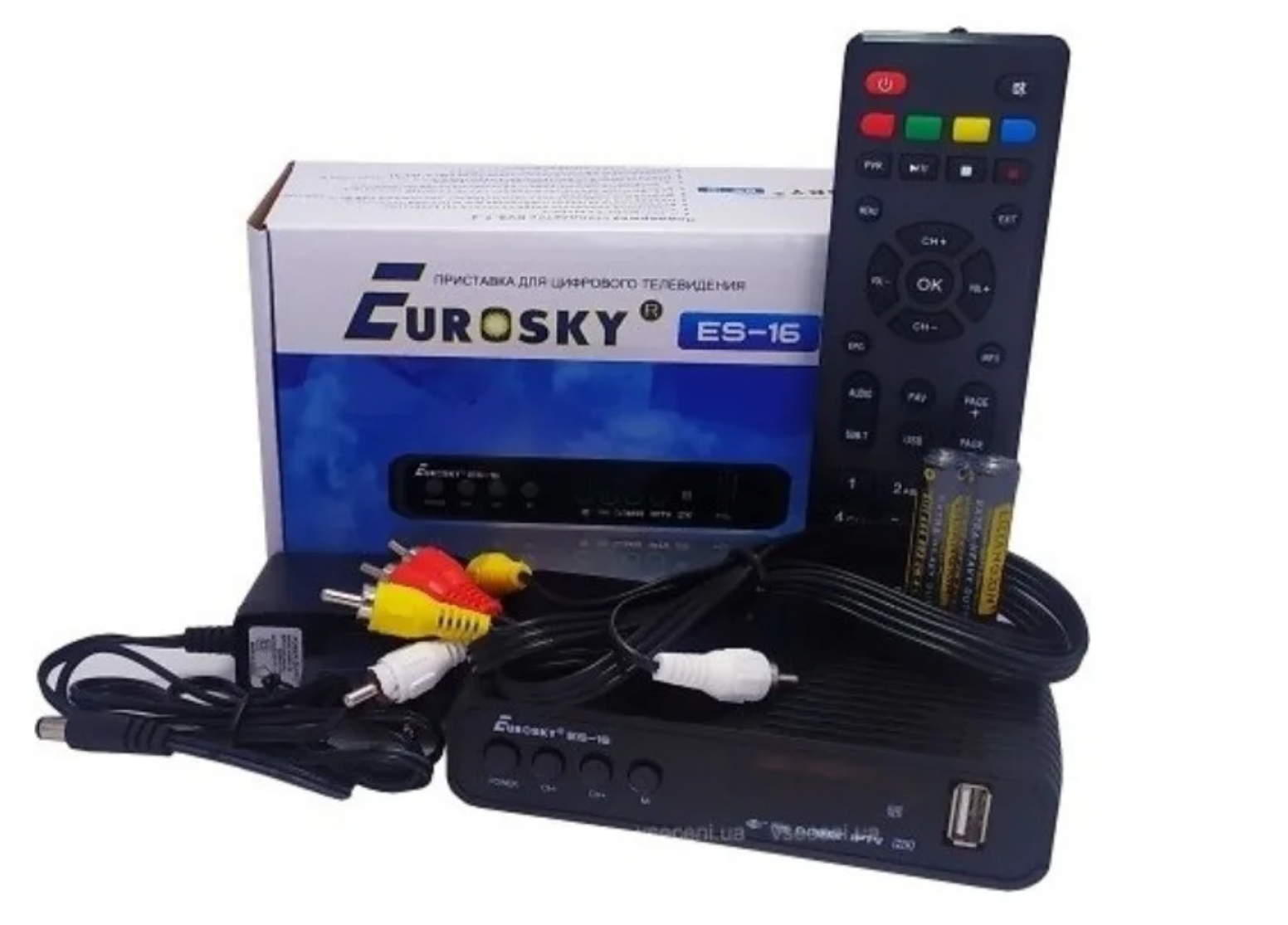 Тюнер DVB-T2 Eurosky ES-16 (IPTV)