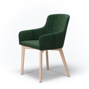 Кресло Marco M3 с мягким сиденьем [(деревянный каркас)]