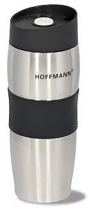 Термокружка Hoffmann НМ 20432,объем 400 мл, черный