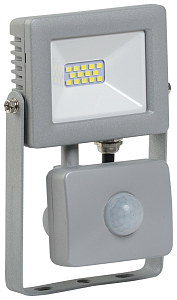 Прожектор Iek LPDO702-10-K03 СДО 07-10Д светодиодный серый с ДД IP44 IEK
