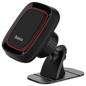 Автомобильный держатель для смартфона Hoco CA24, торпедо, магнитный, черный