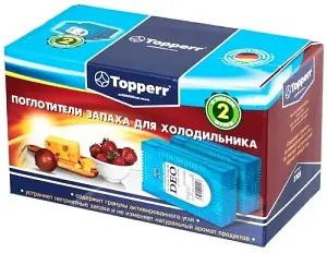 Поглотитель запаха д/холодильника Topperr 3105 2 шт