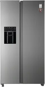 Холодильник Weissgauff Premium WSBS 695 NFX Inverter Ice Maker нержавеющая сталь (двухкамерный)