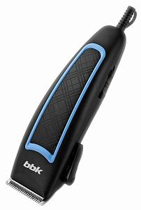 Машинка для стрижки BBK BHK105 черный/голубой