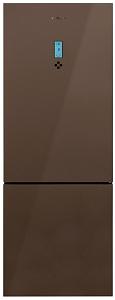 Холодильник Vestfrost VF 492 GLM / Объем: 510 л (255+155). Цвет: коричневое стекло. Дисплей. 1 компр