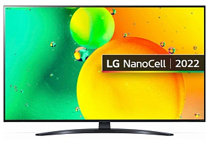 Телевизор LG 70NANO766QA.ARUB металлический серый