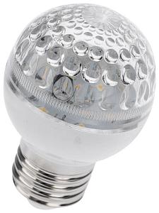 Лампа шар e27 9 LED  Ø50мм синяя