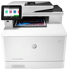 МФУ лазерный, HP Color LaserJet Pro M479dw, (W1A77A#B19), принтер/сканер/копир, A4 Duplex, белый/чер