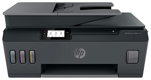 МФУ HP Smart Tank 615 AiO, струйный принтер/сканер/копир, (A4, 11/5 стр/мин, USB, Wi-Fi, BT, черный)
