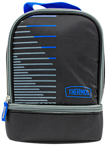 Термосумка Thermos Value Dual Lunch Kit (3 л.), черная
