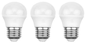Лампа светодиодная REXANT Шарик (GL) 11.5 Вт E27 1093 Лм 4000 K нейтральный свет (3 шт./уп.)